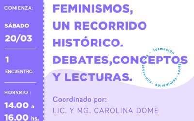 Feminismos, un recorrido histórico.