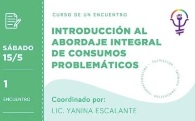 Introducción al abordaje integral de consumos problemáticos